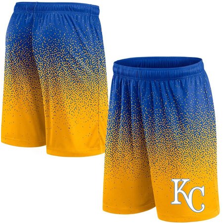 Kansas City Royals Graduated Yellow Shorts